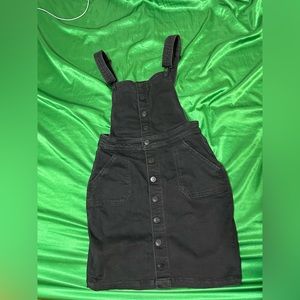 Fashion Nova ‘Always Amy Denim Skirtall’ Size S Black